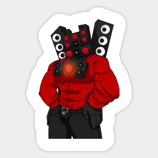 Speaker Man (Titan) Sticker